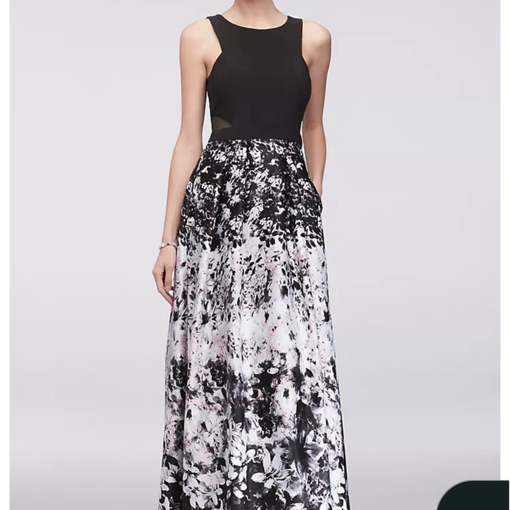 Xscape Black Sleeveless Dress